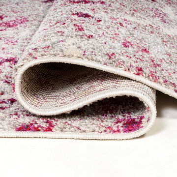 Contemporary Pop Modern Abstract Vintage Faded Area Rug
